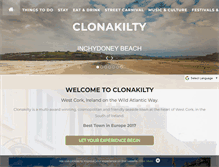 Tablet Screenshot of clonakilty.ie